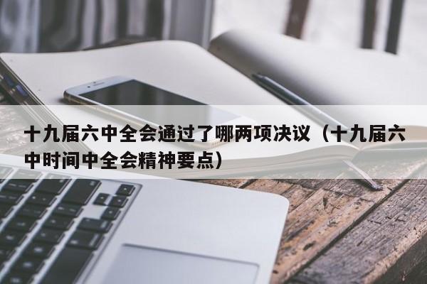 十九届六中全会通过了哪两项决议（十九届六中时间中全会精神要点）